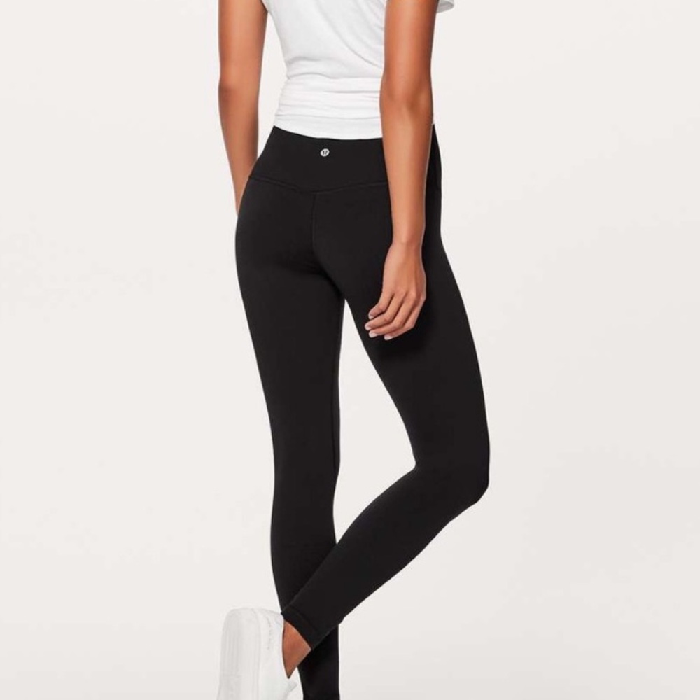 Lululemon Align Pant Size 6 Leggings *Full Length 28" High Rise Black
